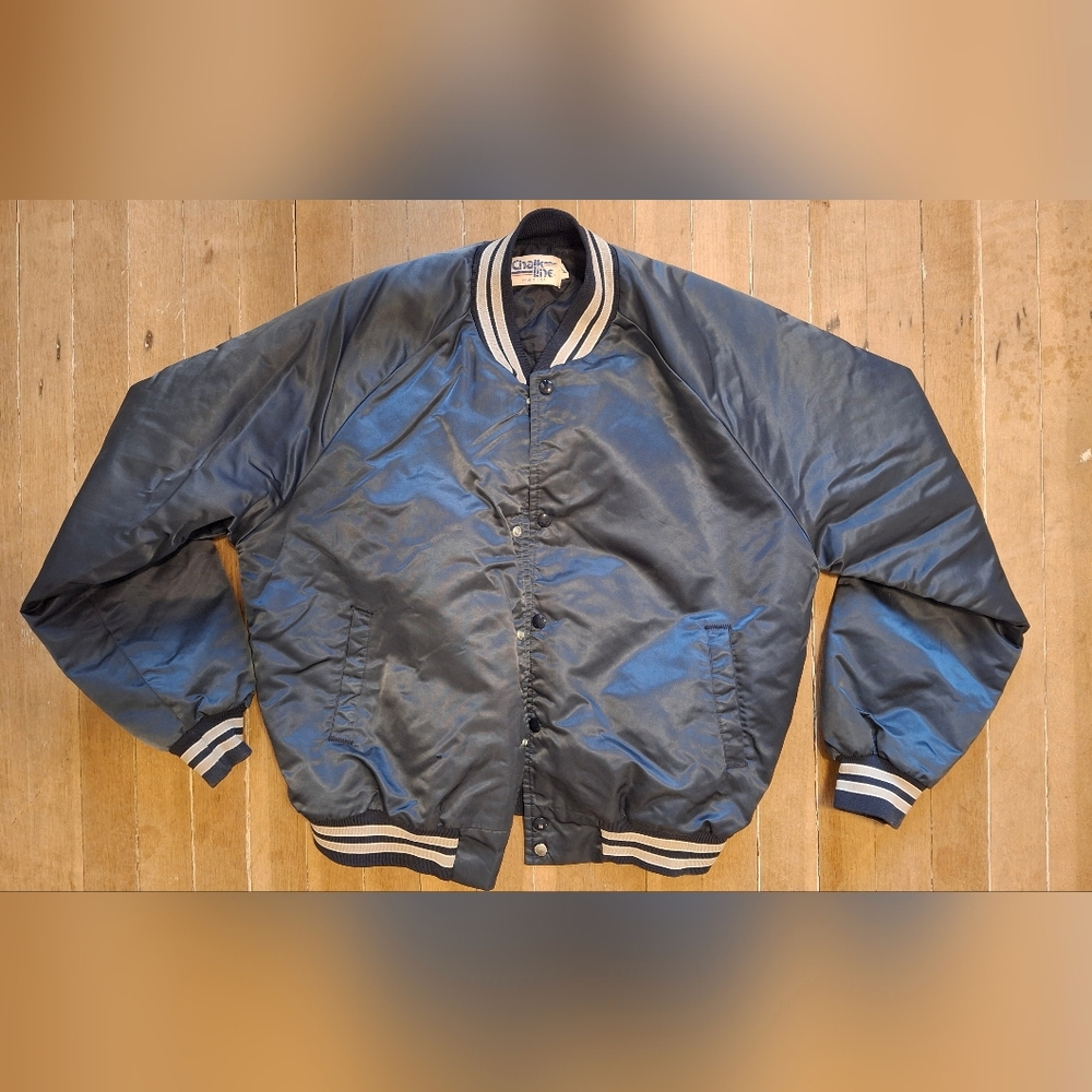 Classic Black Bomber Jacket